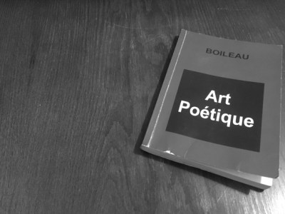 Nicolas Boileau, Poetika Yazarı için&nbsp;Dersler